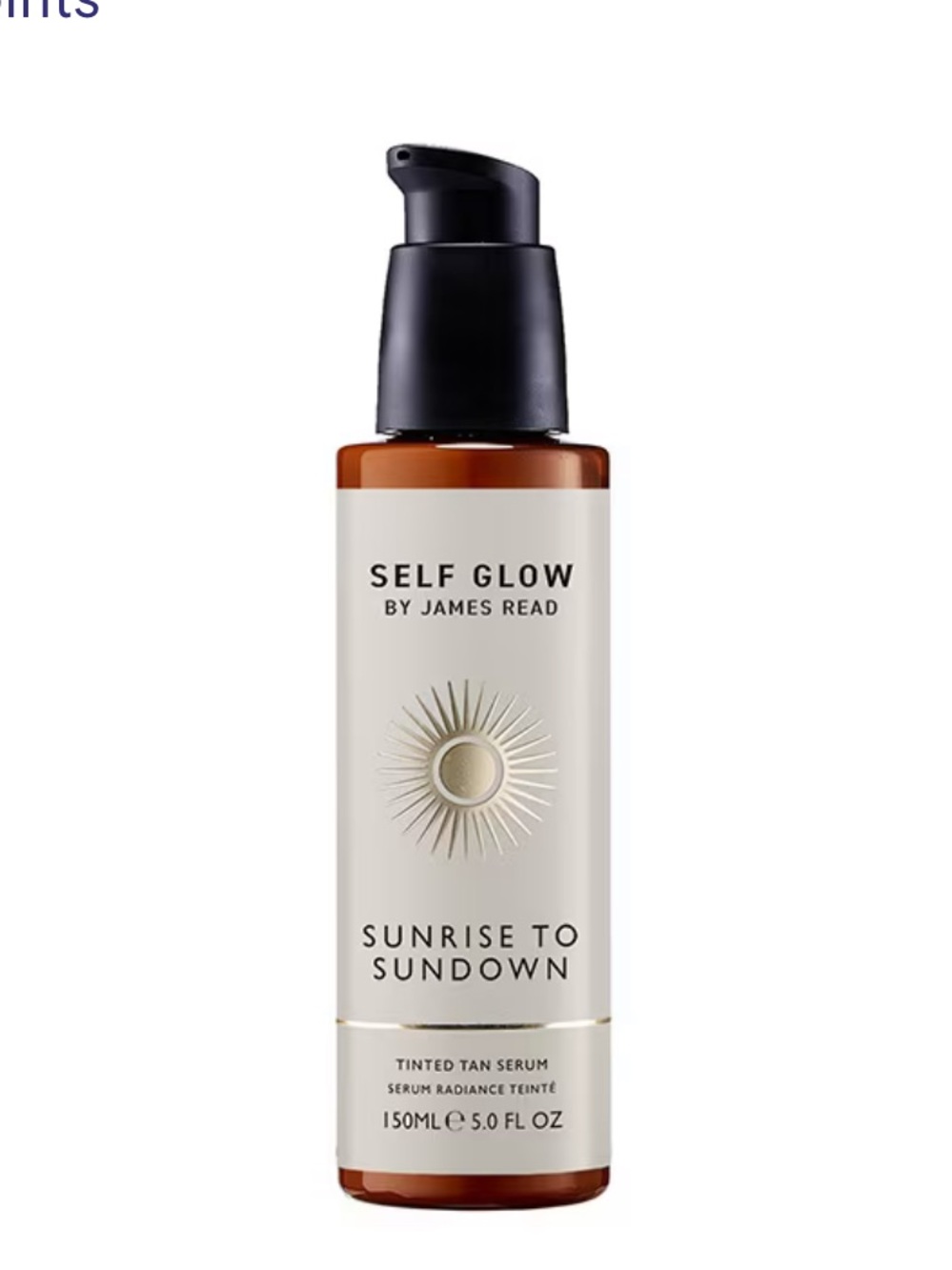 Self Glow by James Read Sunrise to Sundown Tinted Tan Serum - Tan